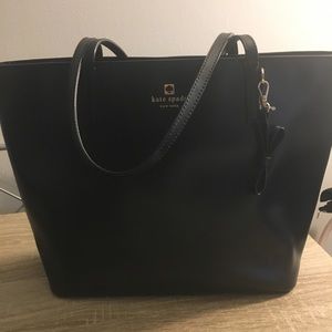 Black Kate Spade Tote  Bag (leather)